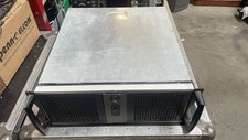 DVS 4U Rack mount Server Chassis + Alphacool LCD display, 2 x SSD slots, 3 fans