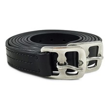 Leather Stirrup Leathers Black