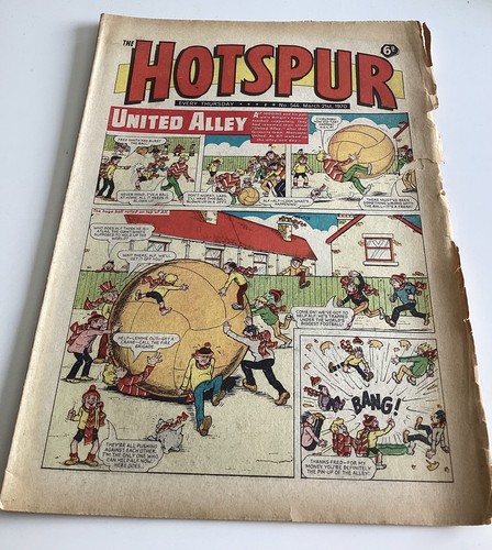 Hotspur comic march 21st 1970 - hotspur,