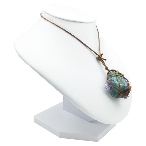 Reusable fluorite necklace - reusable,