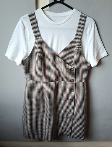 Primark check mini dress - mini, wth