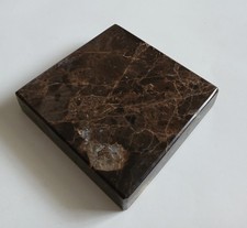 Brown Marble Trophy Base