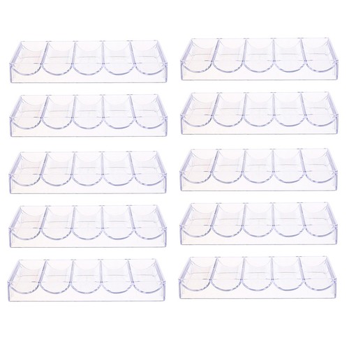 Acrylic poker chip tray - chip,