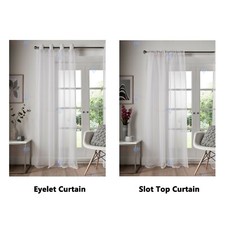Eyelet ring top - top, curtain