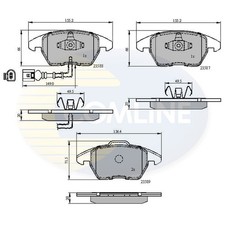 Brake Pads Set For VW Golf MK5
