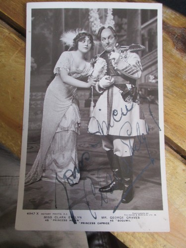 Edwardian actress miss clara - edwardian,