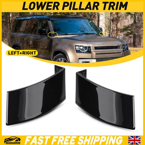 Pillar lower rh - lower, black