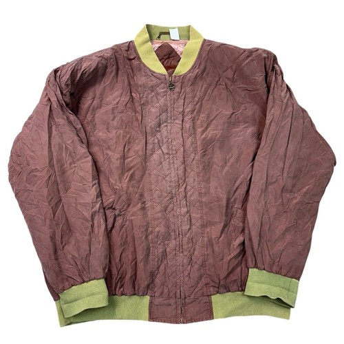 Gabicci silk quilted bomber - silk,