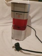 Hotpoint for illy Capsule System Espresso Machine Boxed Red/Silver