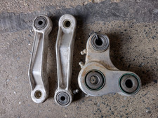 KTM 250 SX/MXC 1989 SHOCK BOTTOM LINK LOWER LINKAGE+ARMS. G/C. Free UK carriage 