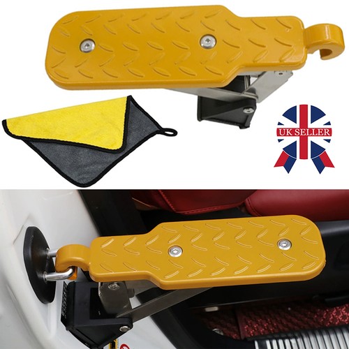 Car door latch hook step - step, foot