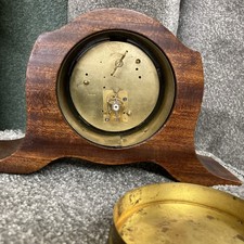 Vintage Mahogany Inlaid Mantle