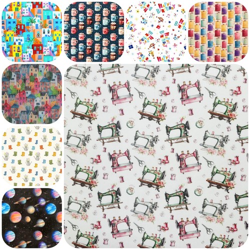 Printed poly cotton - poly,