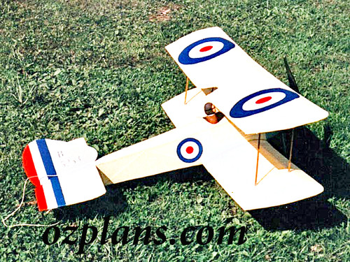 Electric sopwith pup biplane - electric,