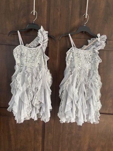 Pair gray sequined - pair,
