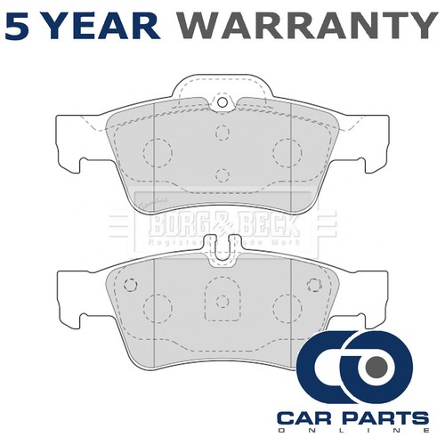 Brake pads set rear - cpo, fits