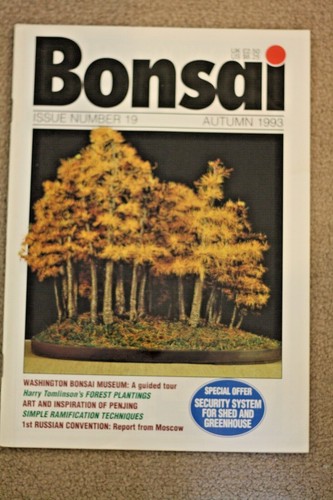 Bonsai magazine issue number - magazine,