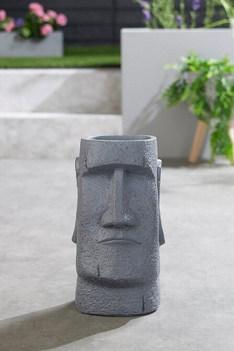 Tiki pot planter made from - tiki,