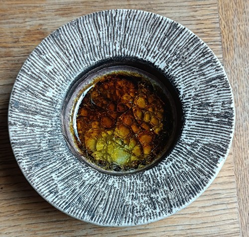 Vintage purbeck pottery bowl - purbeck,