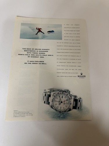 Original 1990 rolex - rolex, explorer