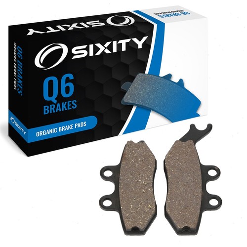 Front organic brake pads - front,