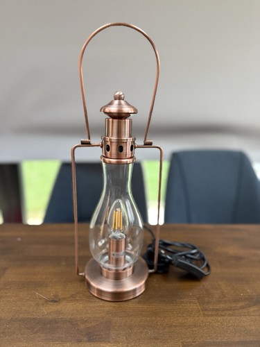 Copper industrial style table - industrial,