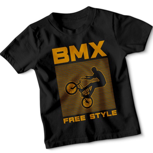 Bmx free style cycling kids - style,