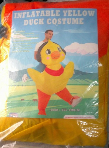 Inflatable duck costume for - duck,