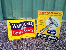 WARDONIA BARBER CARDBOARD SIGNS