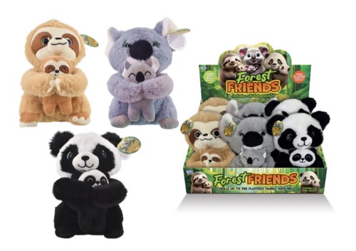 Forest friend teddies - forest,