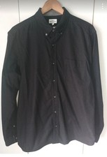 Mens Black Next Oxford Shirt
