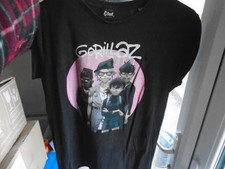 Gorillaz Humanz Tour 2017 Double Sided large black T Shirt