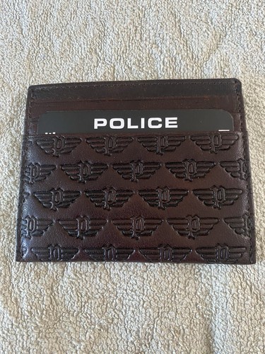 Police card wallet holder - police,