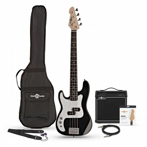Left handed bass guitar - left,