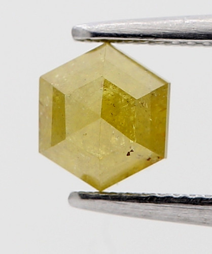 Hexagon natural diamond - hexagon,