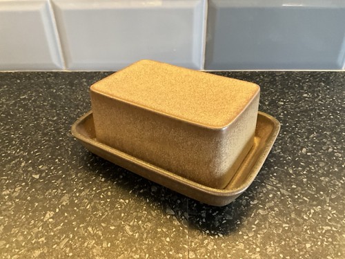 Denby romany butter dish - -,