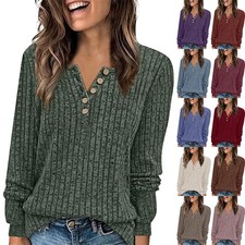 Women Jumper Tops Knitted