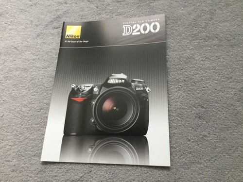 Nikon d200 brochure - nikon,