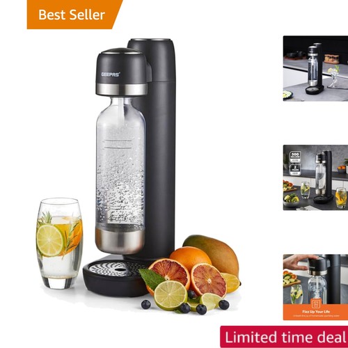 Sparkling water maker with - water,