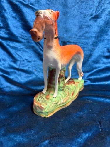 Vintage staffordshire whippet - vintage,