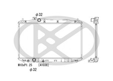 RADIATOR ENGINE COOLING FITS