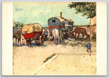 Caravans gypsy camp - caravans,