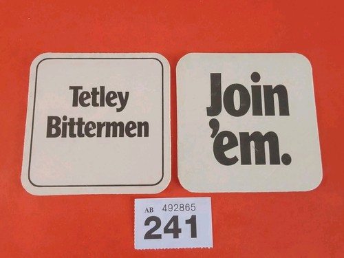 Vintage beer mats 2 - beer, ×2