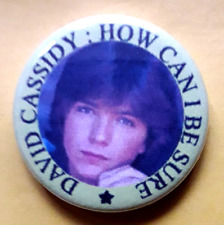 25mm Badge of David Cassidy