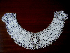 1900 Antique Silk Maltese Lace