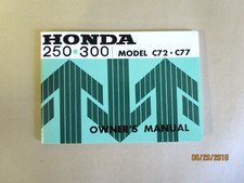 HONDA CA77, CA72  C77, C72
