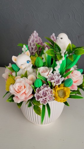 Handmade soap flower - handmade,