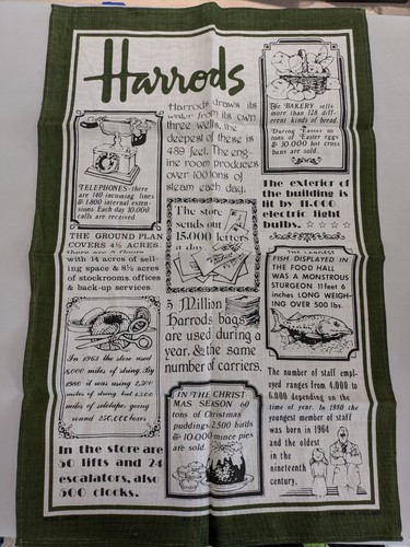 Vintage 1980 harrods - vintage,