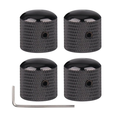 4pcs metal guitar knobs - 4pcs,