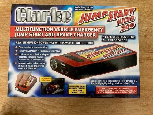 Clarke jump start - clarke, micro